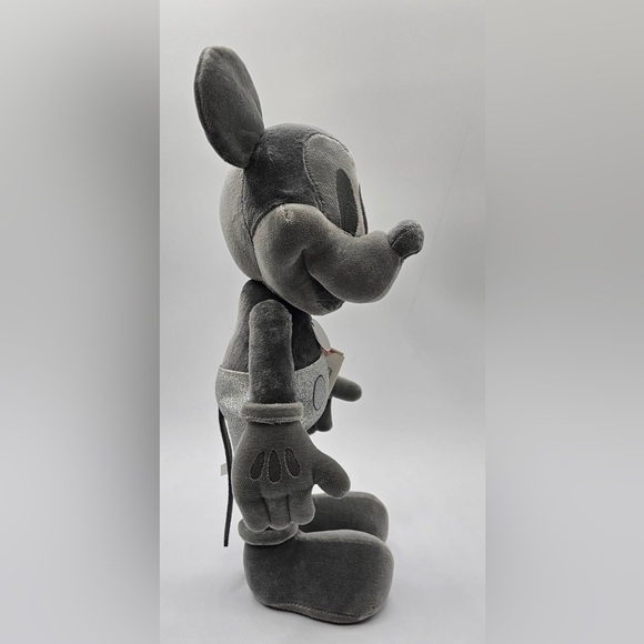 Disney 100 Steiff - Platinum Mickey Mouse 12" Collectible Teddy Bear - Picture 6 of 15